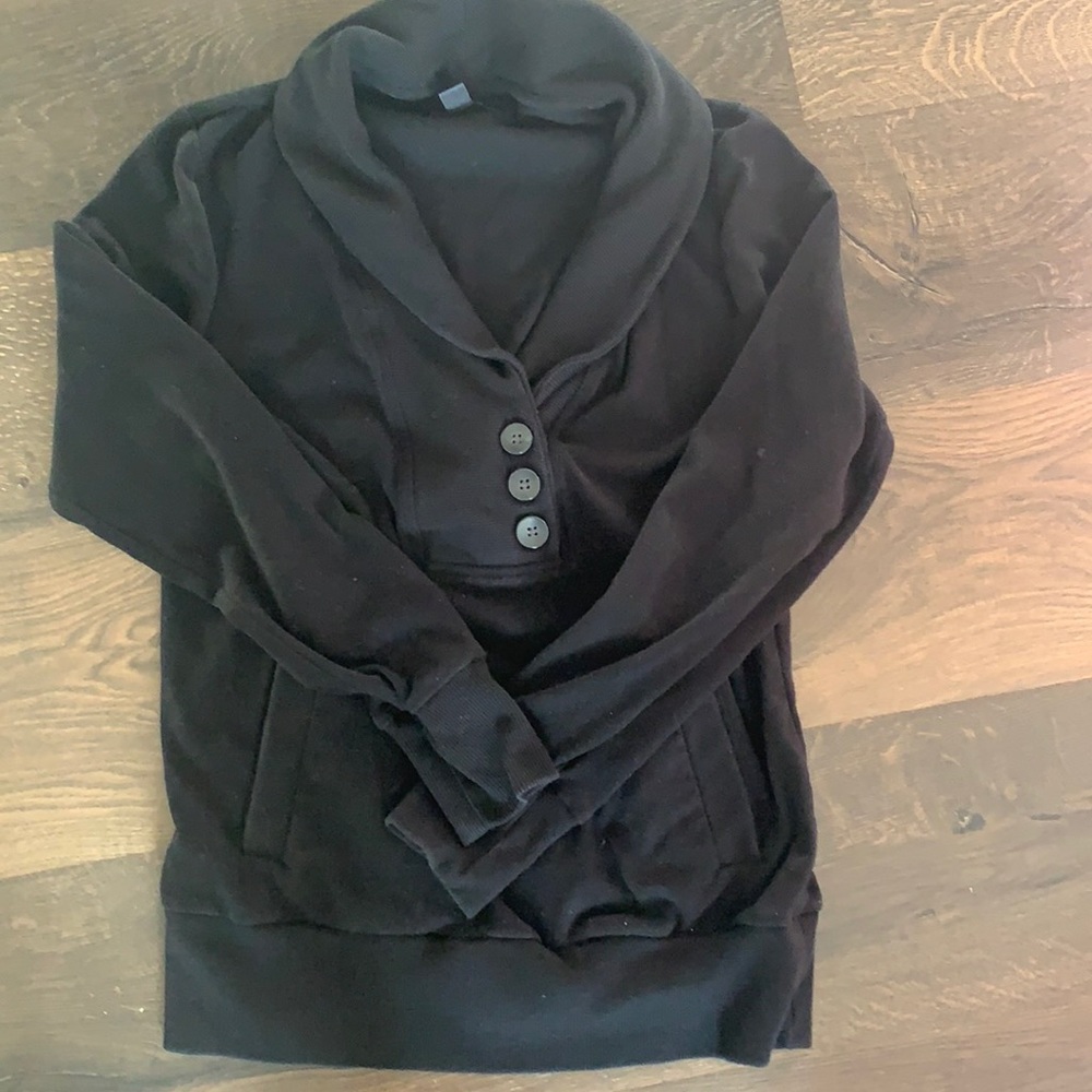 Banana Republic shawl collar sweatshirt